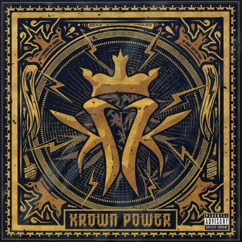 Krown Power - Black/ gold Splatter