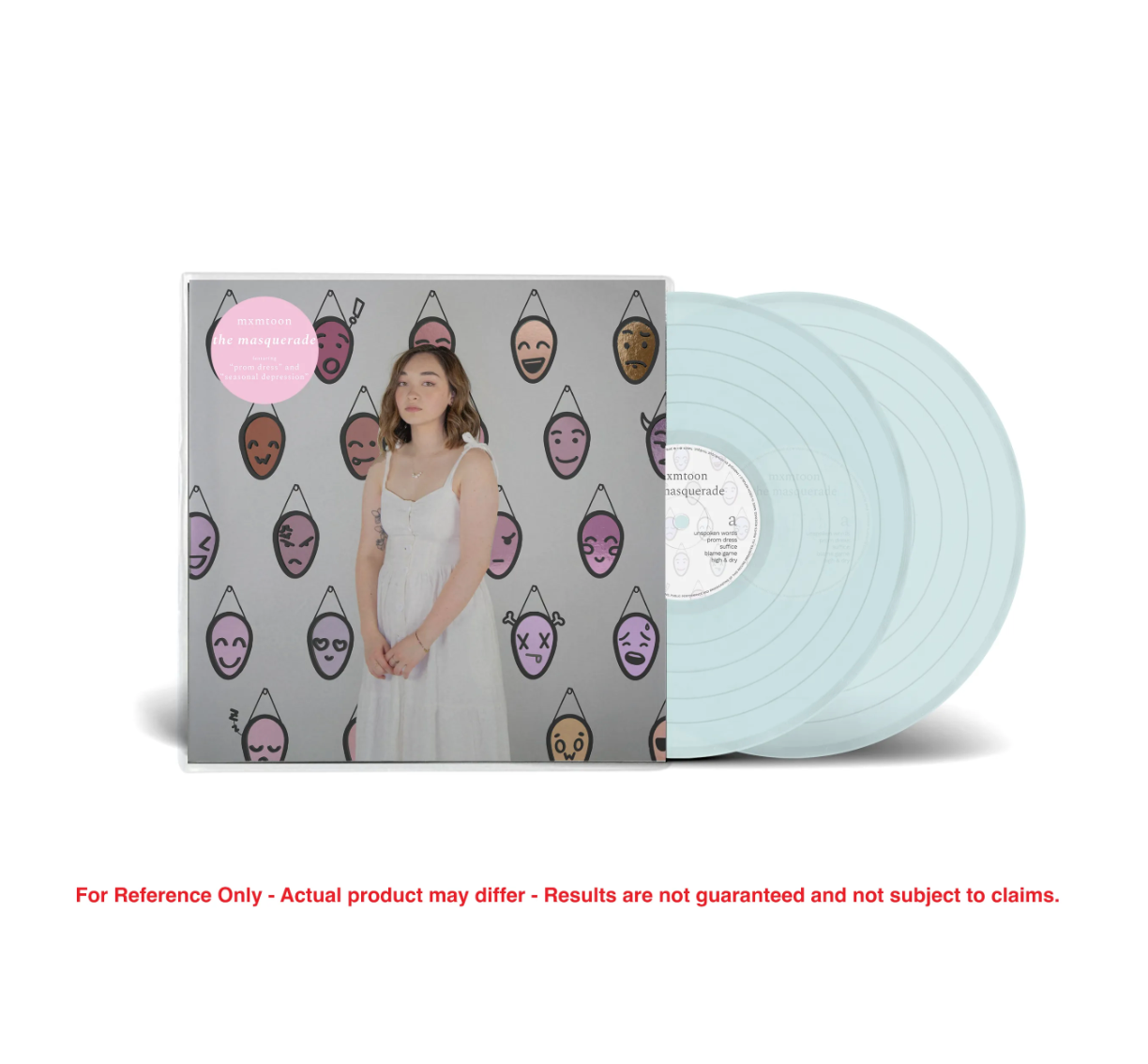 The Masquerade - (2 LP Transparent Blue Vinyl Reissue) - Mxmtoon