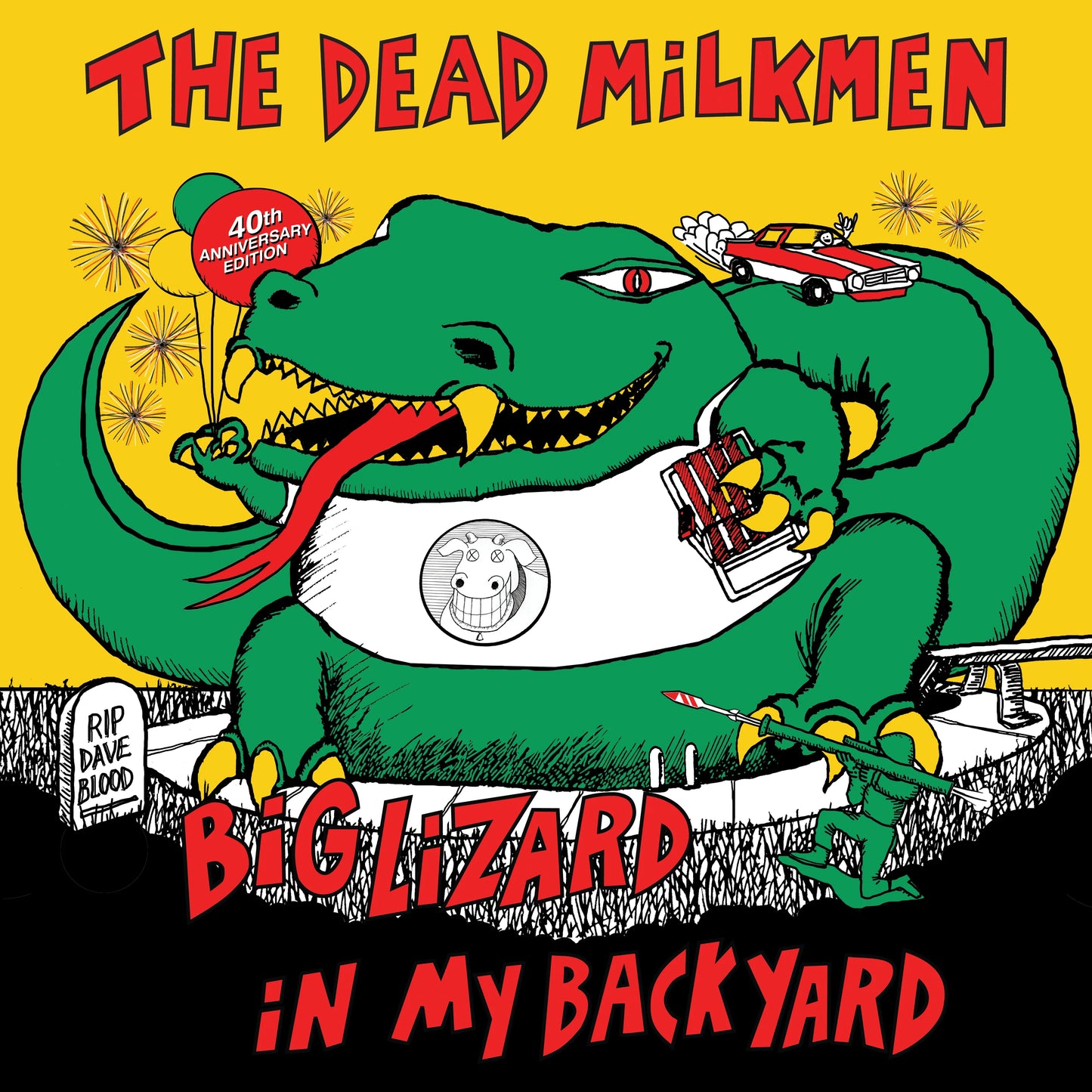 The Dead Milkmen — Big Lizard in My Backyard (40th Anniversary) (Vinyl LP(x2)) - RSD Black Friday 2025