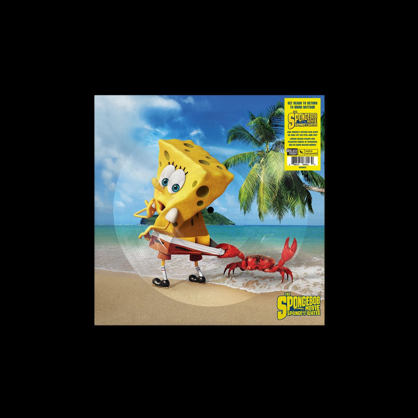 John Debney — The SpongeBob Movie: Sponge Out Of Water (10th Anniversary Edition) (Vinyl LP Picture Disc) - RSD Black Friday 2025