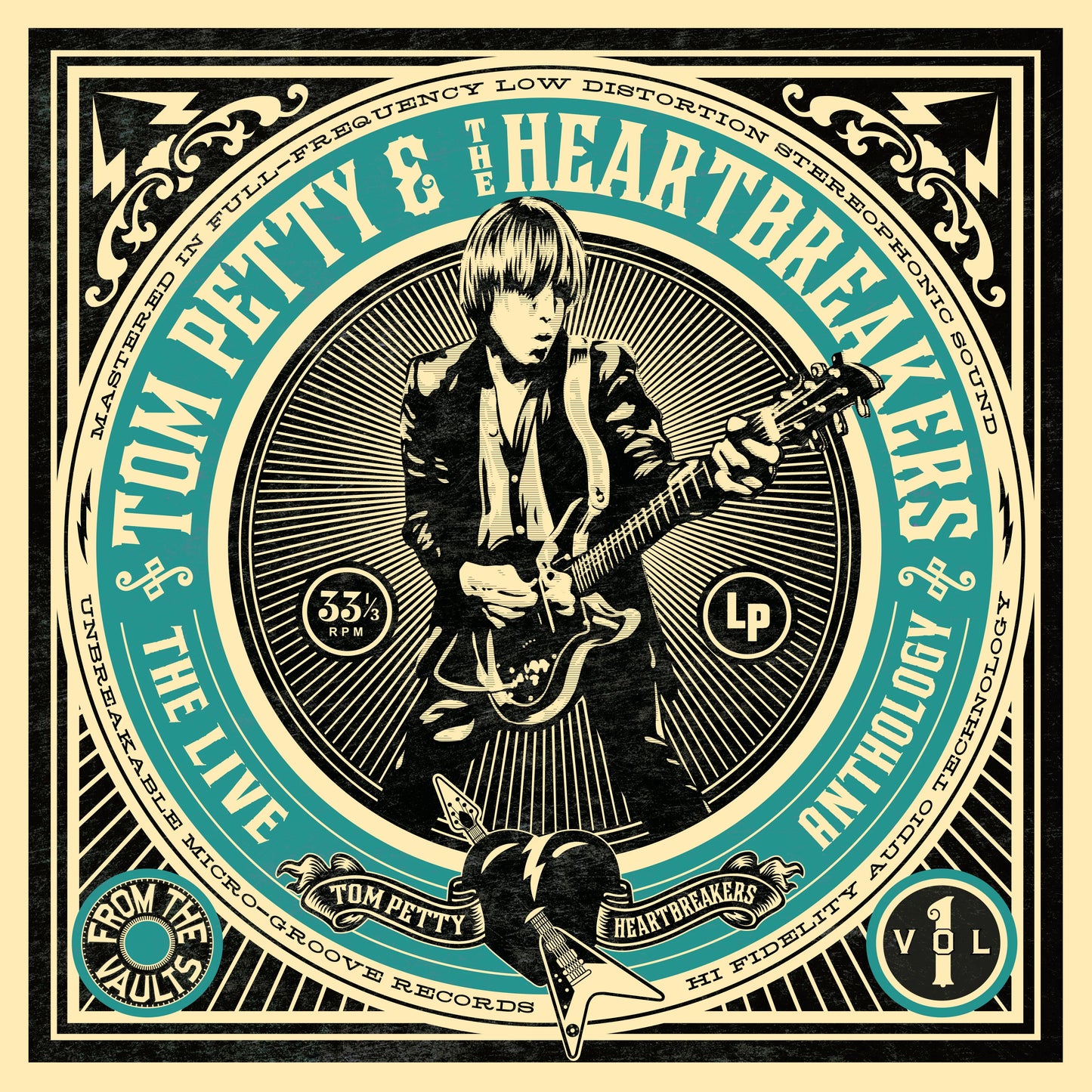 Tom & The Heartbreakers Petty — The Live Anthology - From The Vaults Vol. 1 (Vinyl LP(x2)) - RSD Black Friday 2025