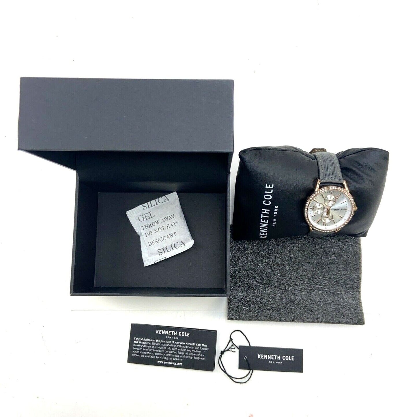 Kenneth Cole KC51151008 New York Rose Gold-Tone Stainless Steel Ladies Watch