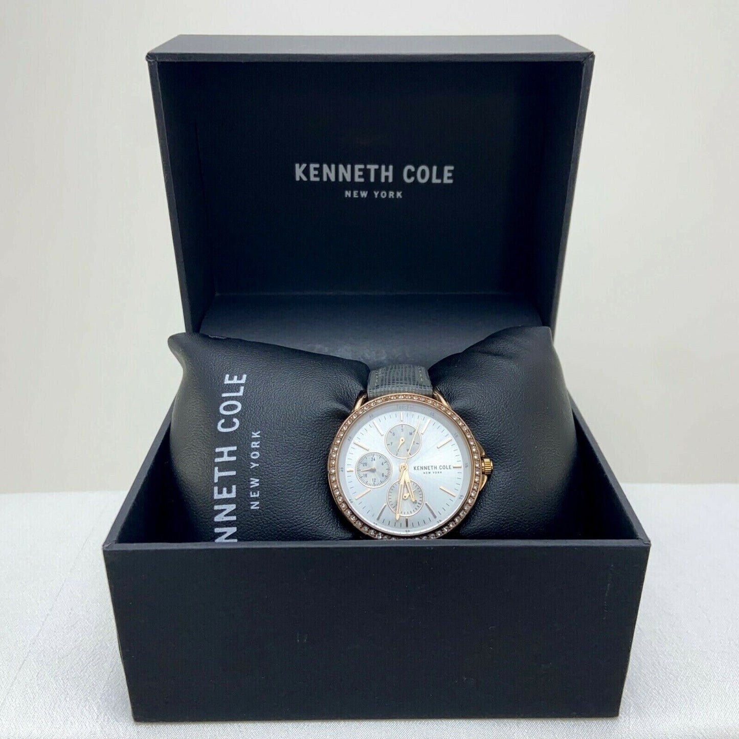 Kenneth Cole KC51151008 New York Rose Gold-Tone Stainless Steel Ladies Watch