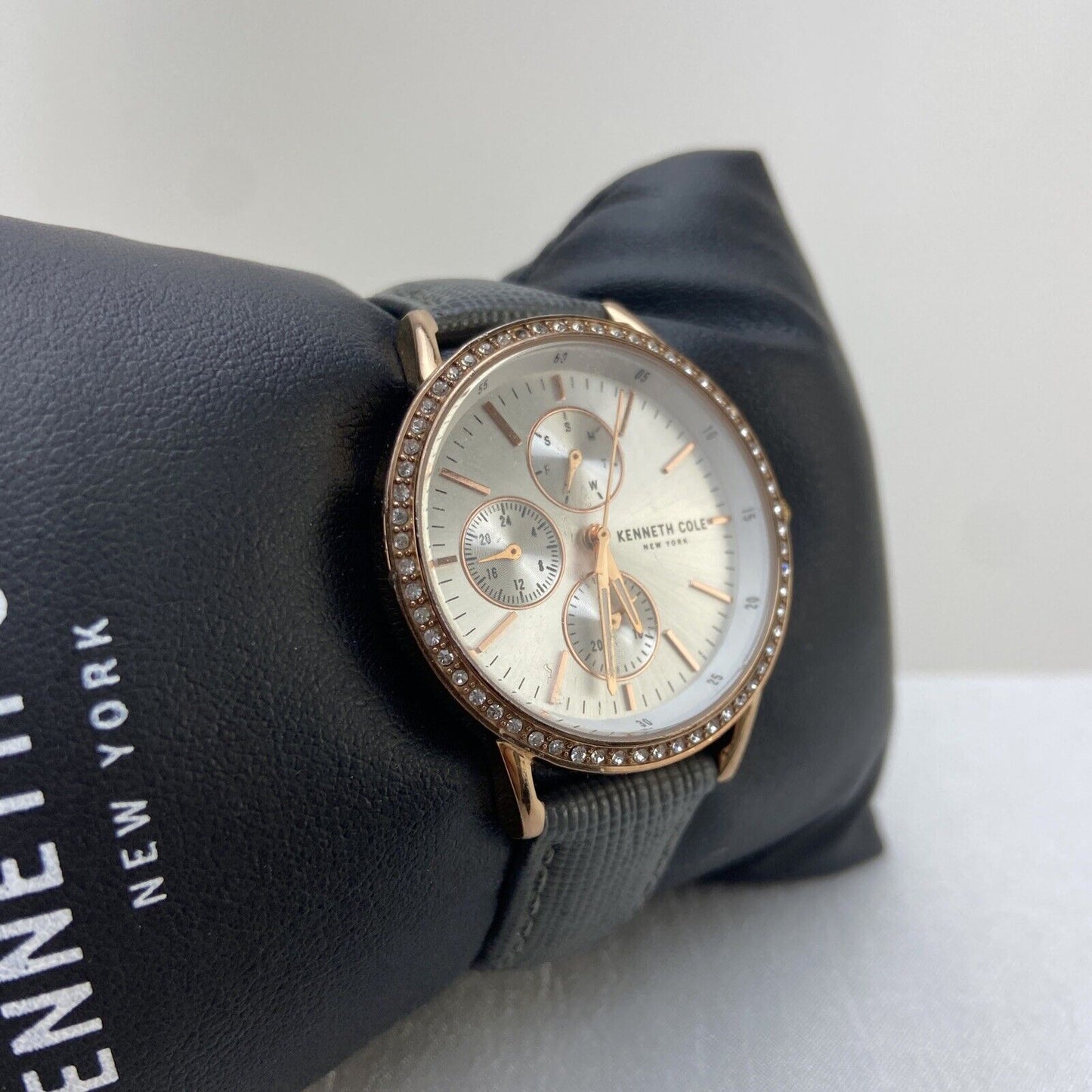 Kenneth Cole KC51151008 New York Rose Gold-Tone Stainless Steel Ladies Watch