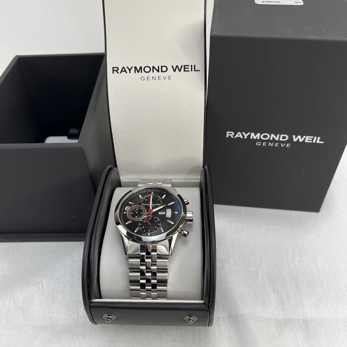 Raymond Weil Freelancer 7730-ST-20041 Stainless Chronograph New With Tags Works