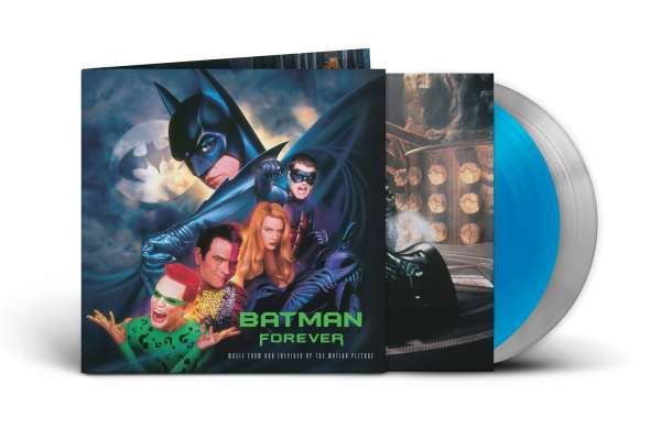 Batman Forever: Music From The Motion Picture (Colored Vinyl, Blue, Silver, 140 Gram Vinyl, Brick & Mortar Exclusive) (2 Lp's)