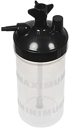 Salter Labs HIGH FLOW Oxygen Bubbler Bottle Humidity for Oxygen Therapy 7600-0