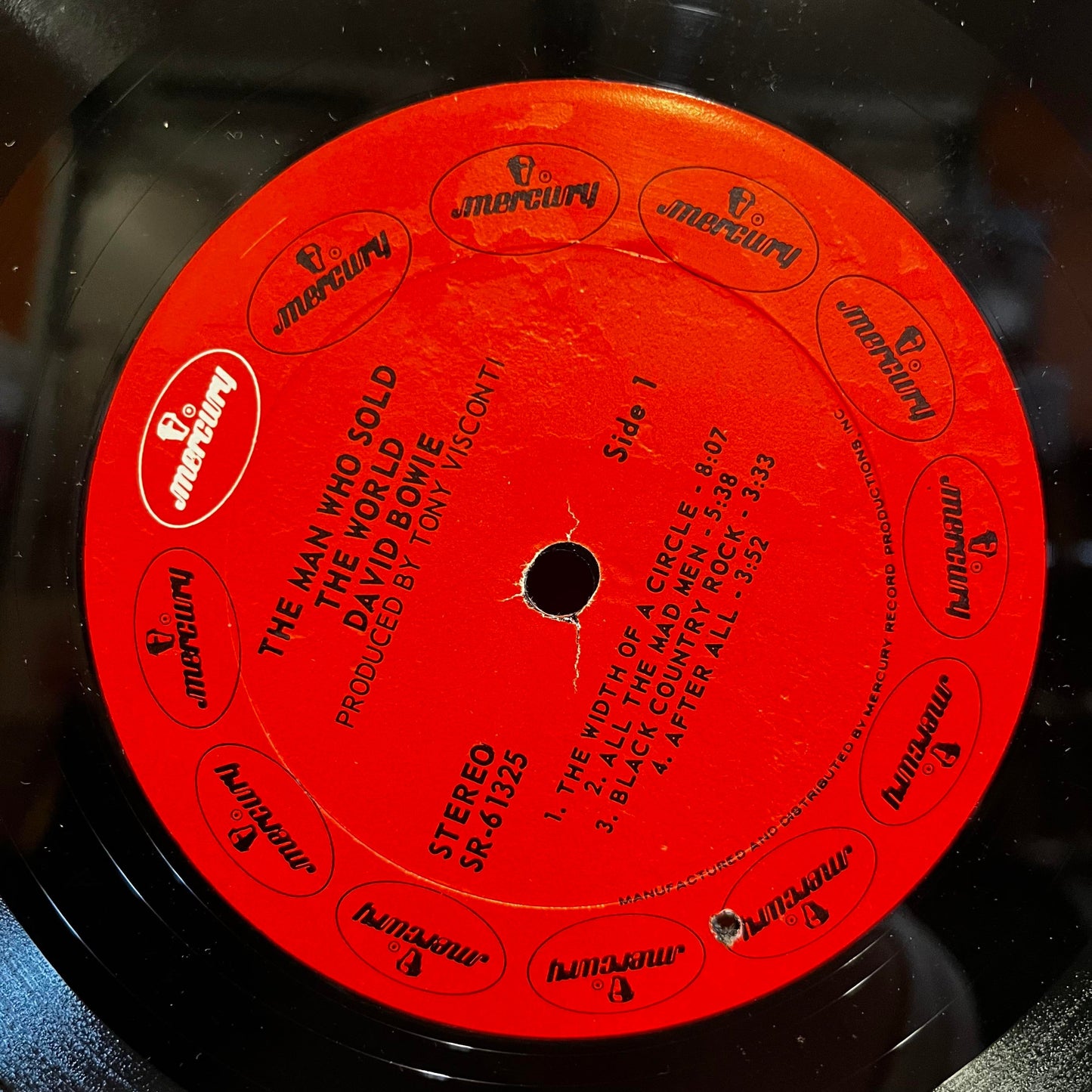 The Man Who $old The World - David Bowie Vinyl SR 61325