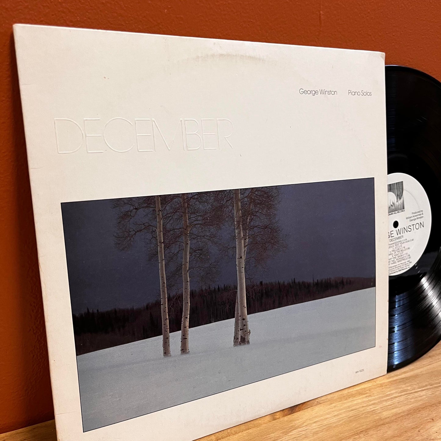 December - George Winston Windham Hill Records WH-1025 Used Vinyl