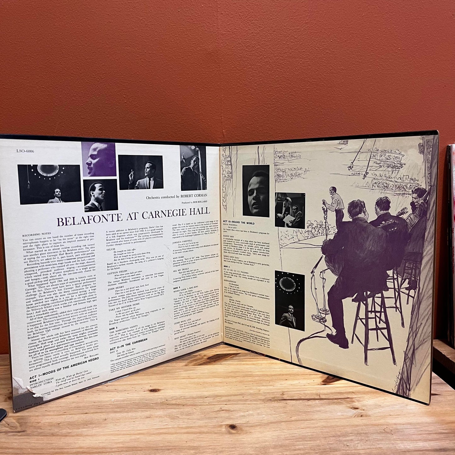 Belafonte At Carnegie Hall: The Complete Concert - Living Stereo RCA Victor Vinyl Used LSO-6006
