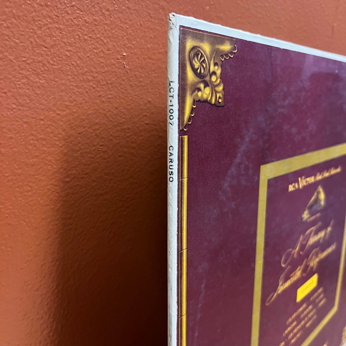 A Treasury of Immortal Performances - Caruso Long Play LCT-1007 Used Vinyl VG+