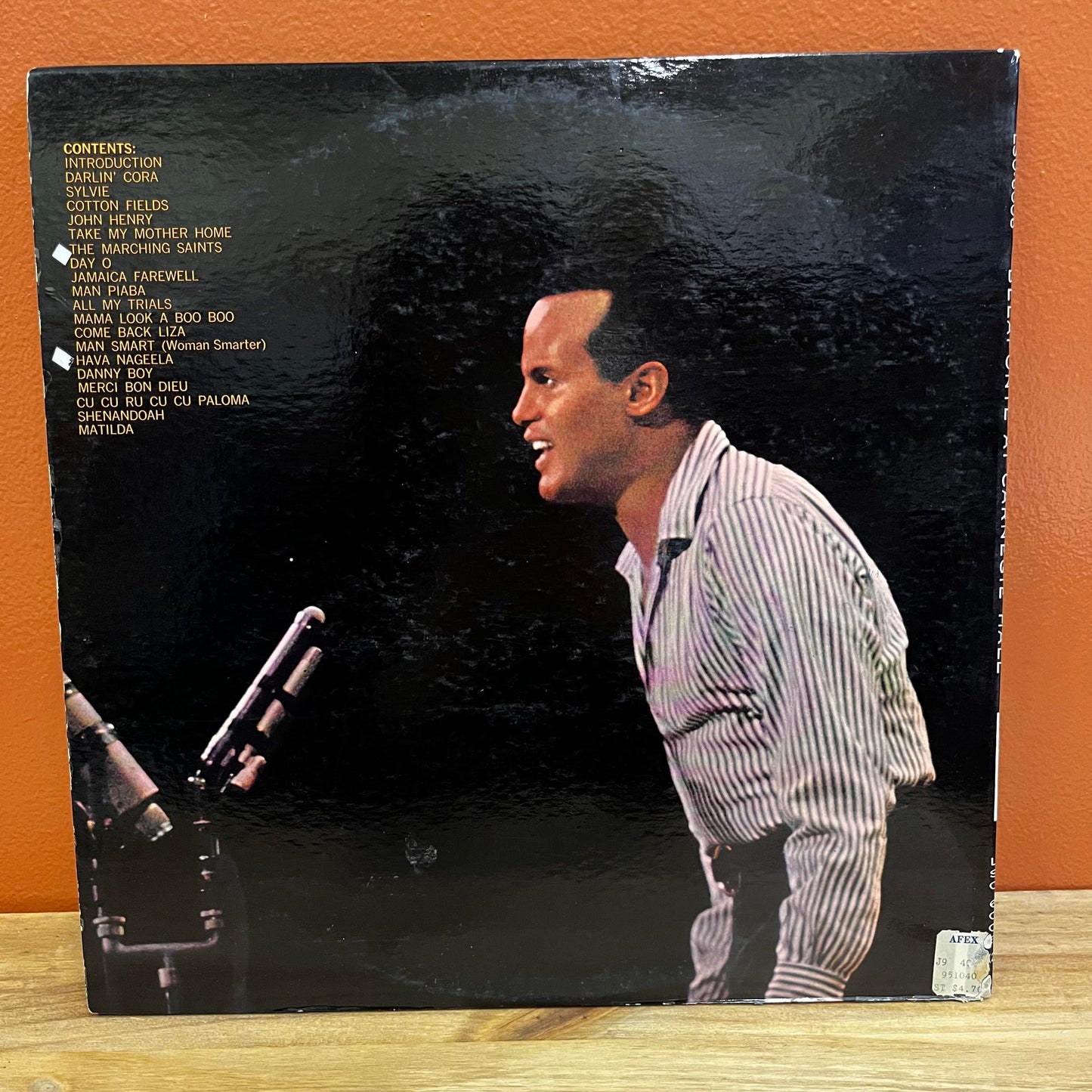 Belafonte At Carnegie Hall: The Complete Concert - Living Stereo RCA Victor Vinyl Used LSO-6006
