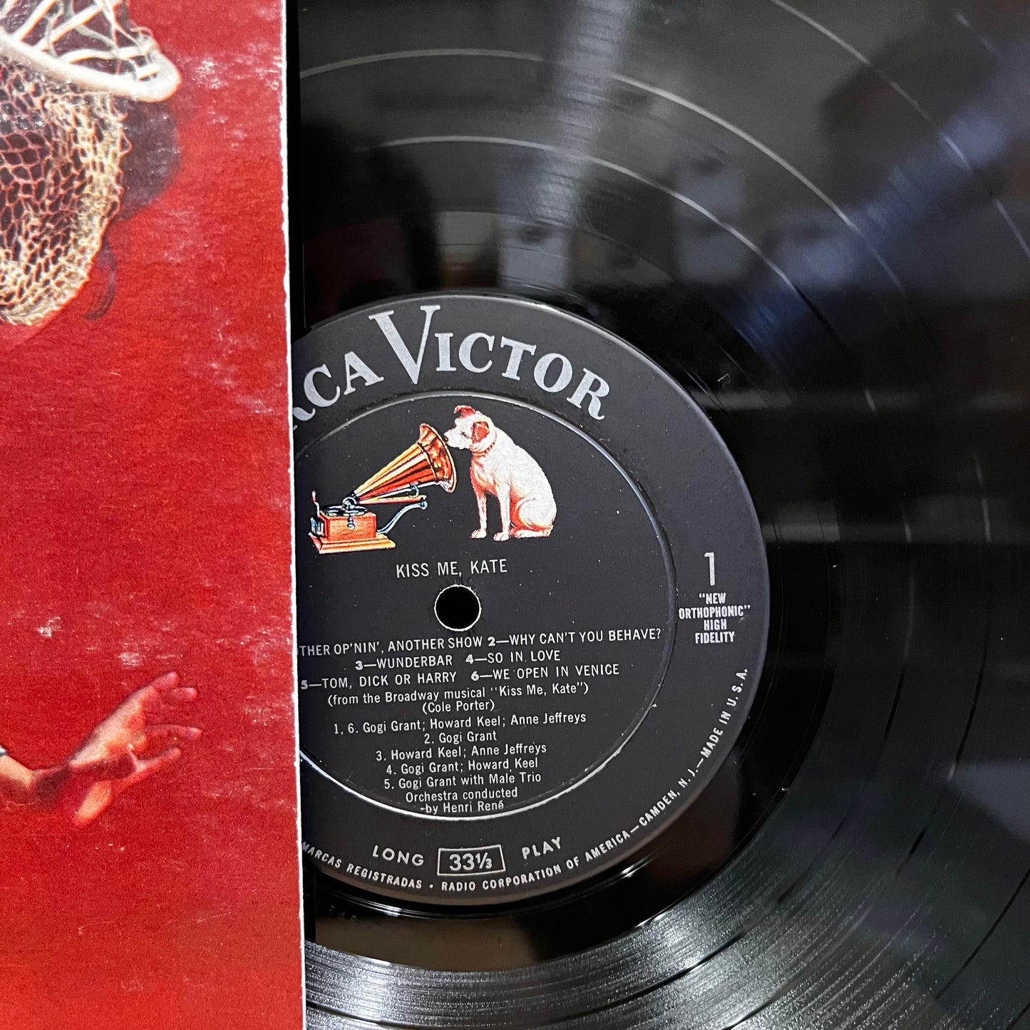 Kiss Me Kate - A Broadway Best RCA Victor LPM-1984 Used Vinyl