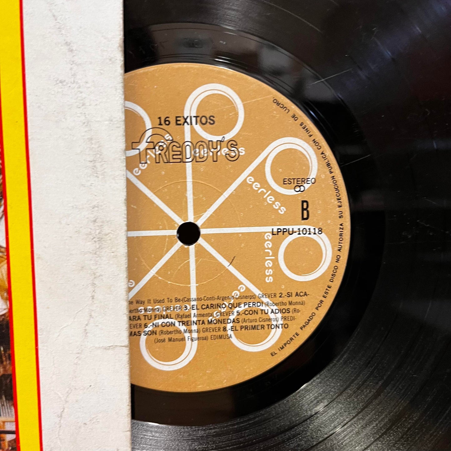 16 Exitos Freddy's - Peerless LPPU-10118 Used Vinyl