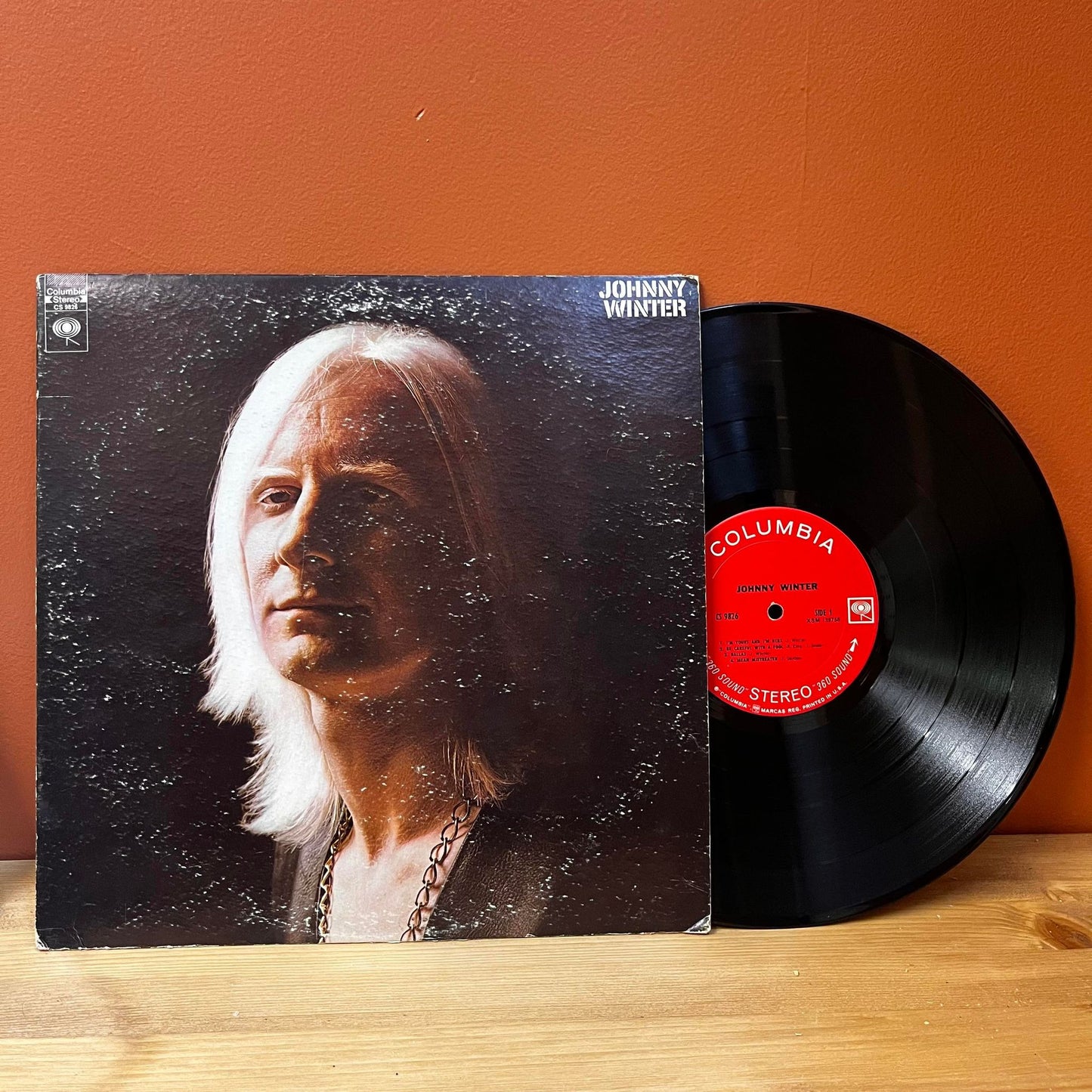 Johnny Winter Columbia Stereo CS 9826 Used Vinyl VG
