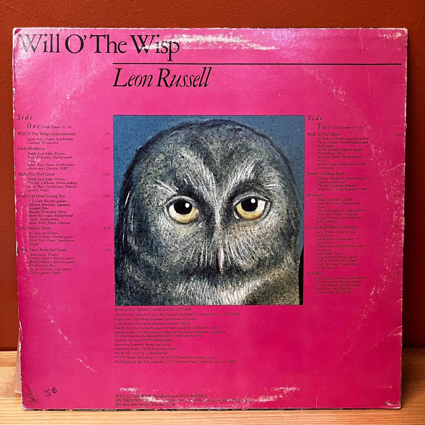 Will O' The Wisp - Leon Russell SR 2138 Used Vinyl Good