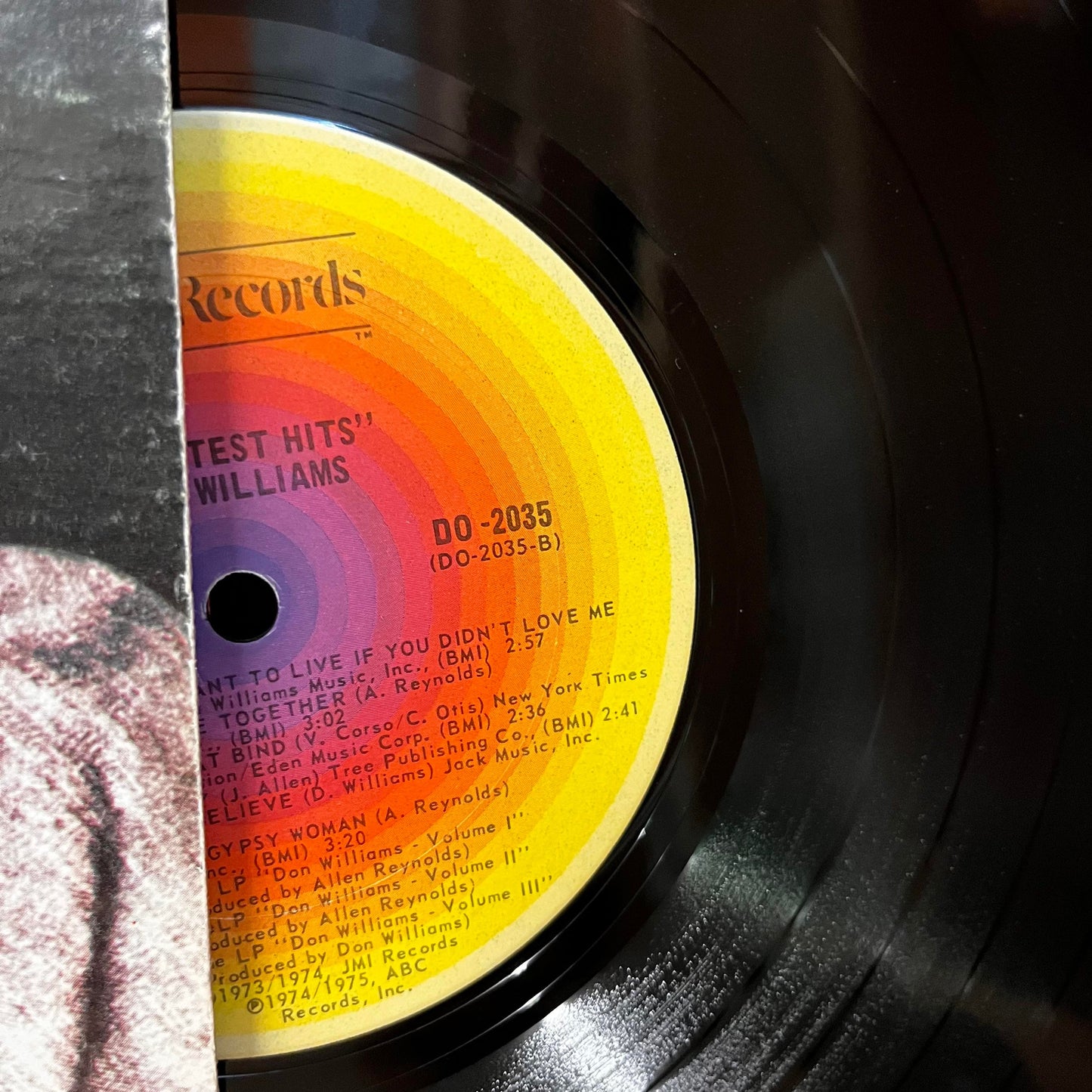 Greatest Hits - Don Williams DO 2035 Used Vinyl VG
