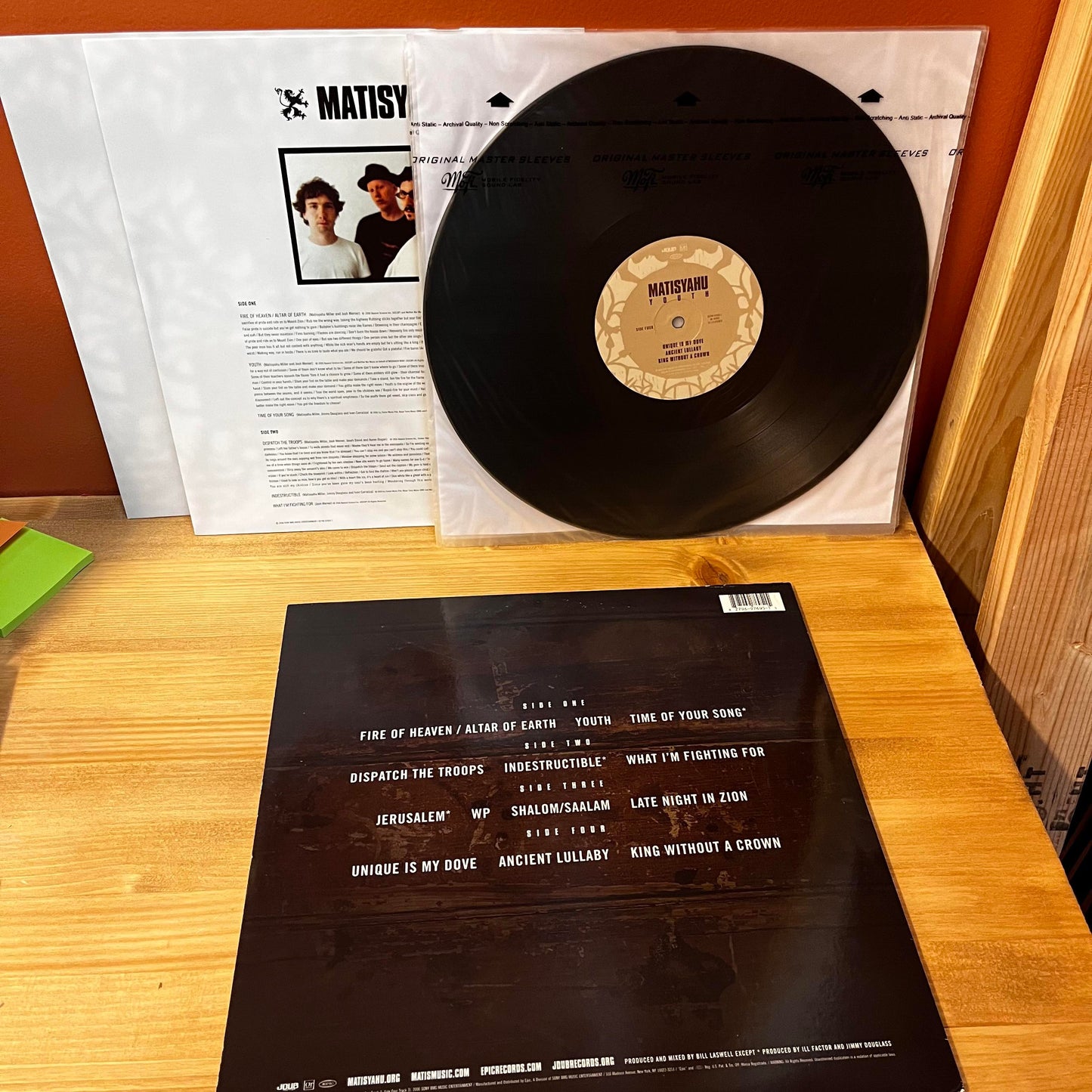 Youth - Matisyahu Limited Edition 180 gram Double LP Vinyl Used VG+