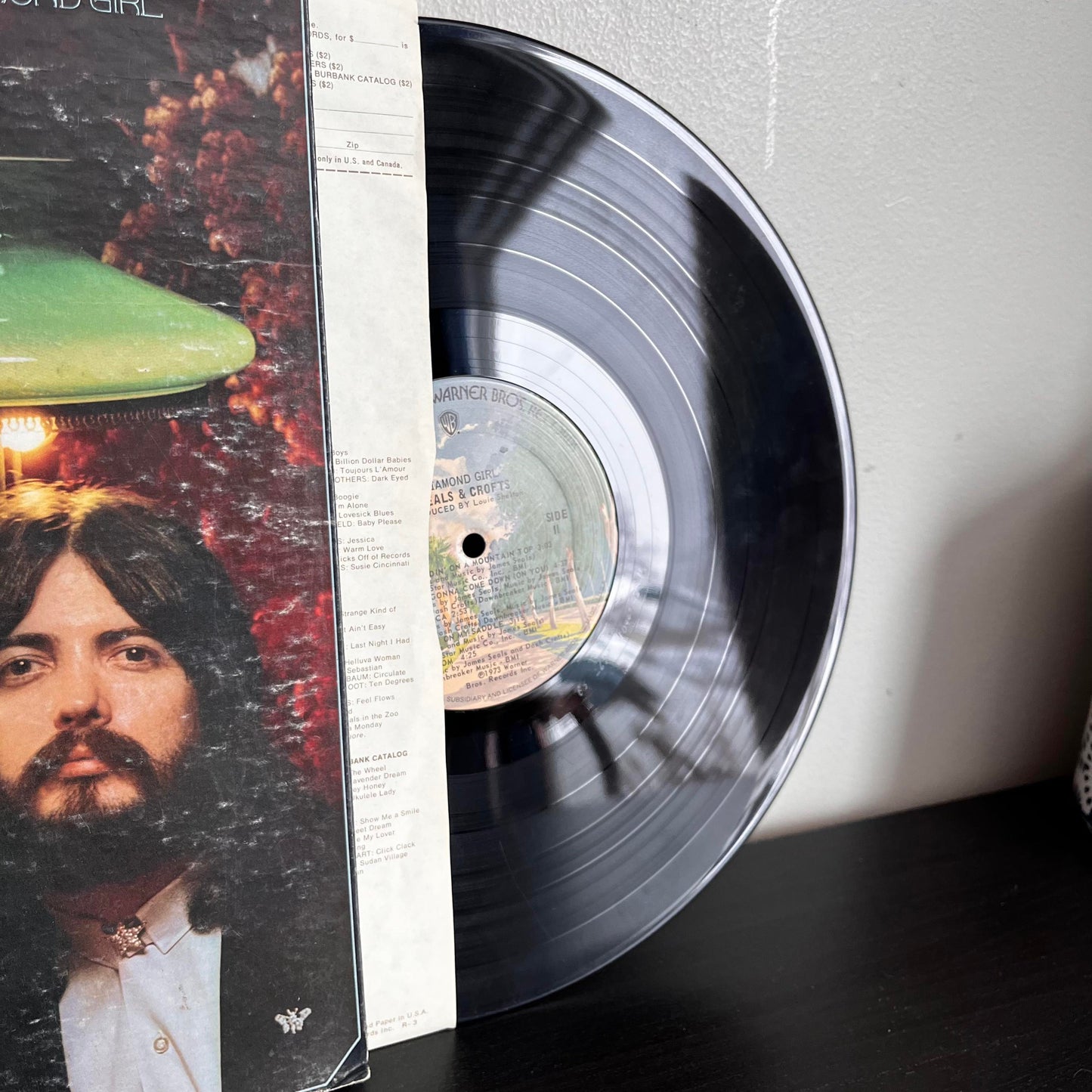 The Thin Red Line - Glass Tiger With Sticker ST 53032 Vinyl EX