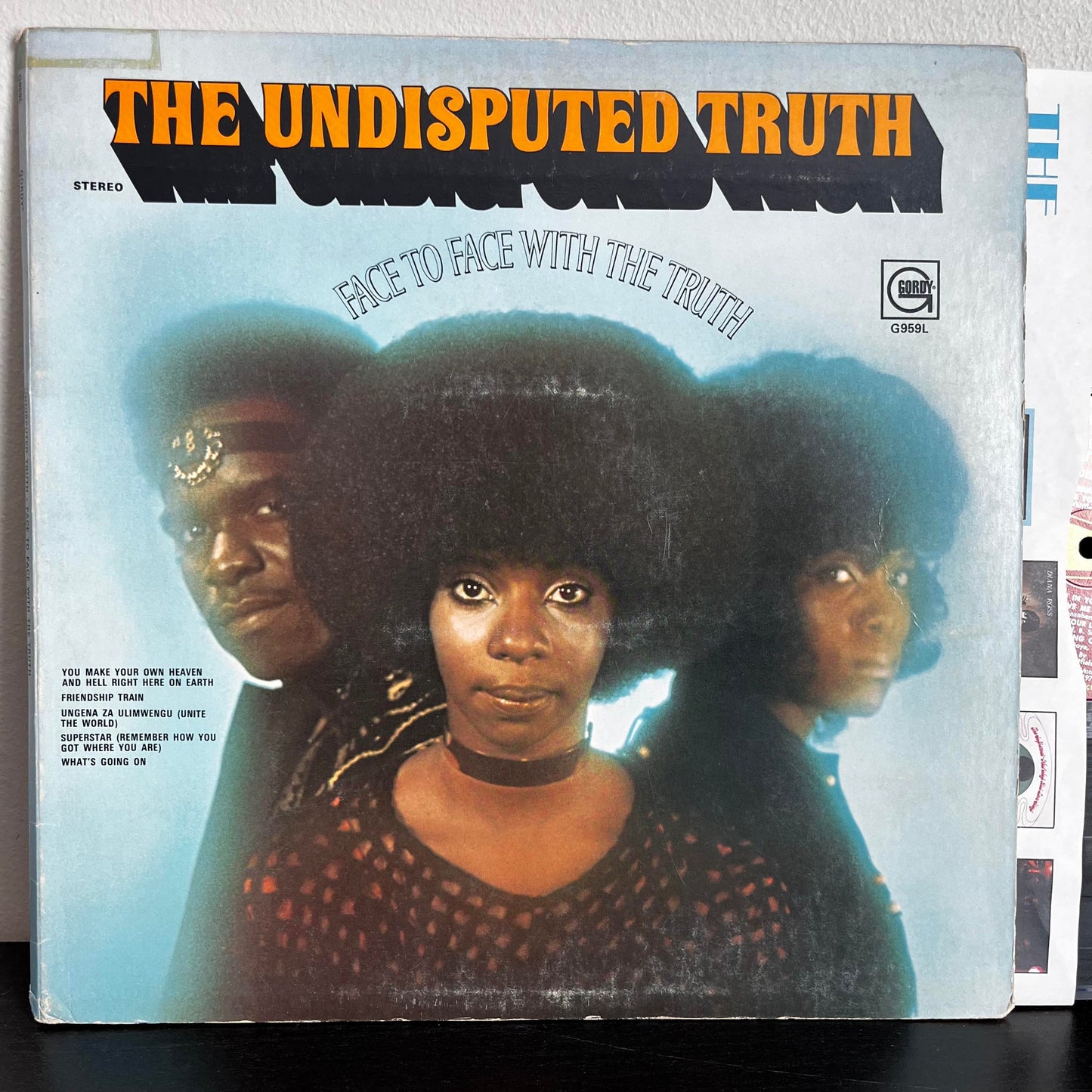Face To Face With The Truth - The Undisputed Truth G959L Gatefold Vinyl VG+