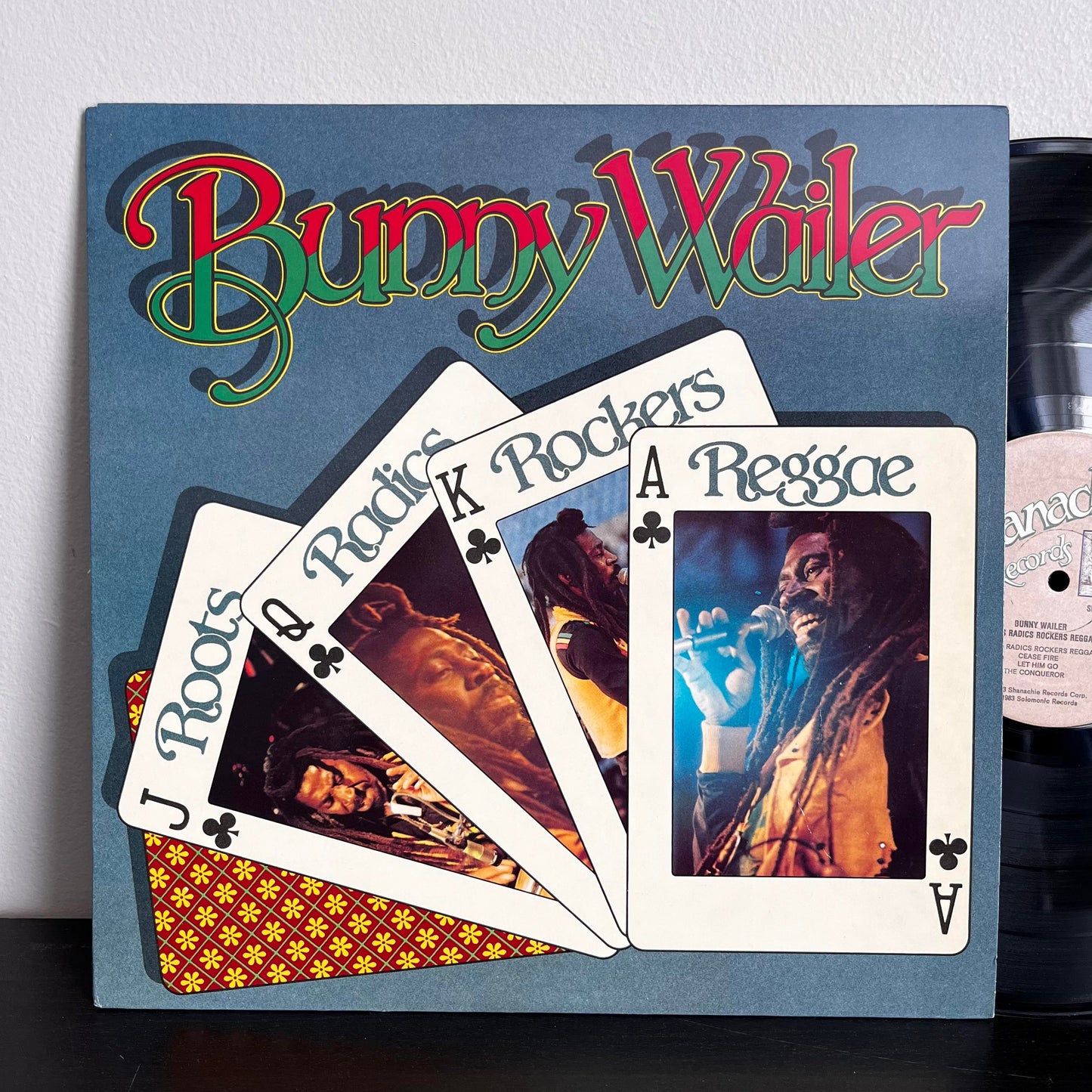 Bunny Wailer Roost Radios Rockers Reggae Shanachie 43013 Vinyl VG+/EX