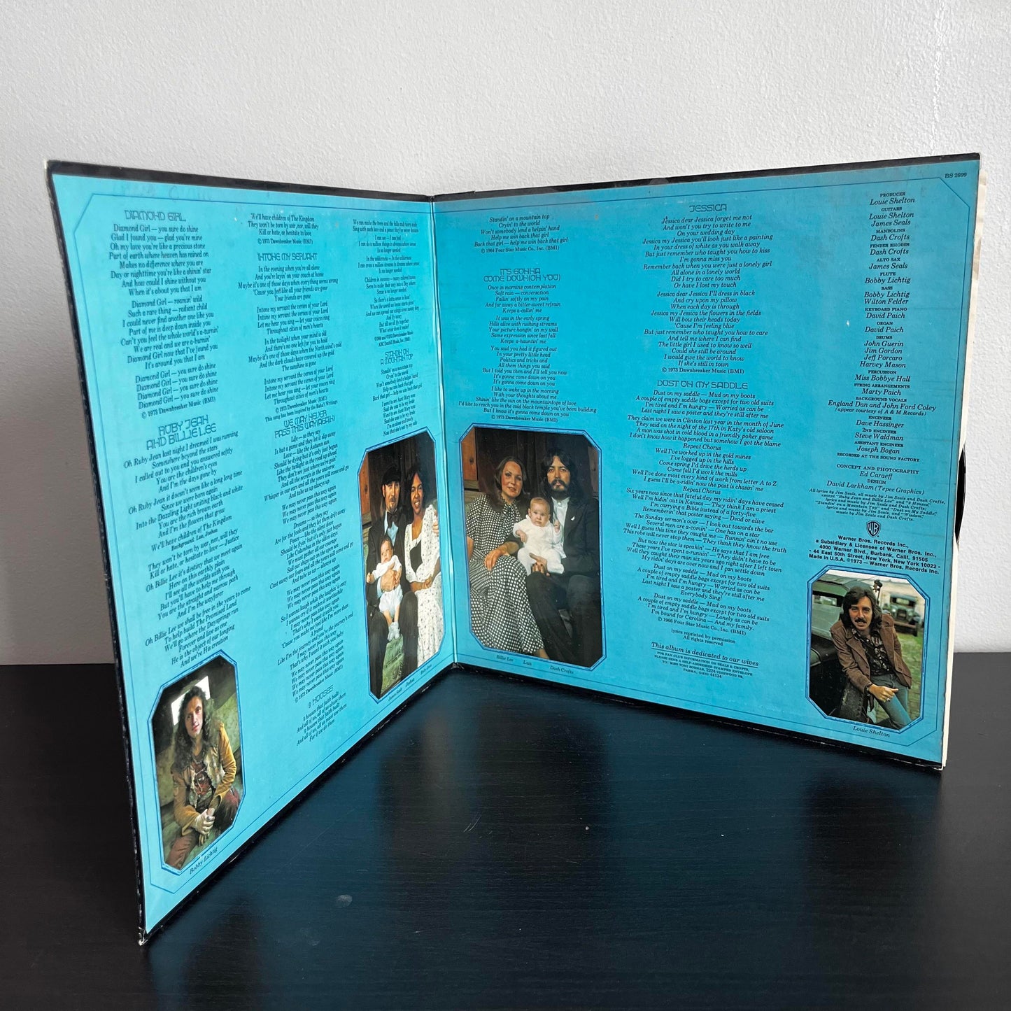 Diamond Girl - Seals & Crofts BS2699 Gatefold Vinyl VG
