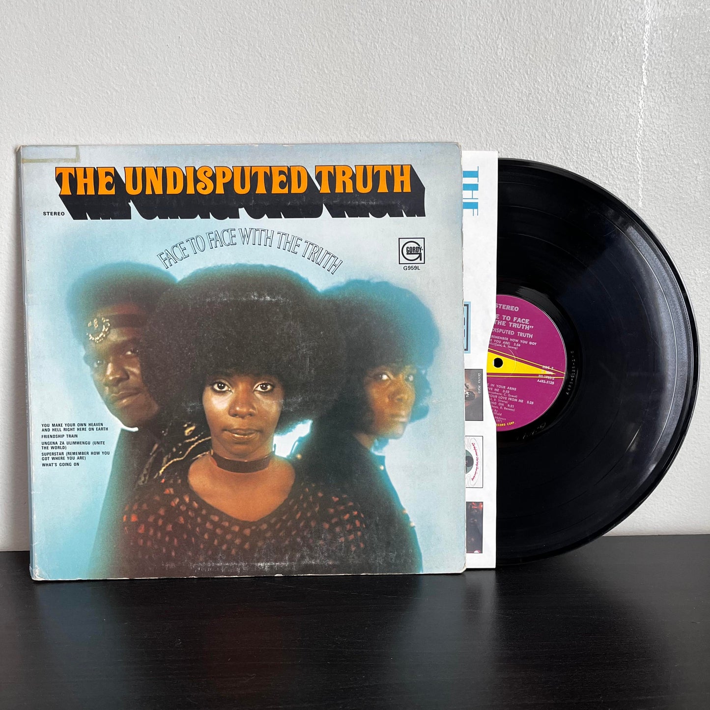 Face To Face With The Truth - The Undisputed Truth G959L Gatefold Vinyl VG+