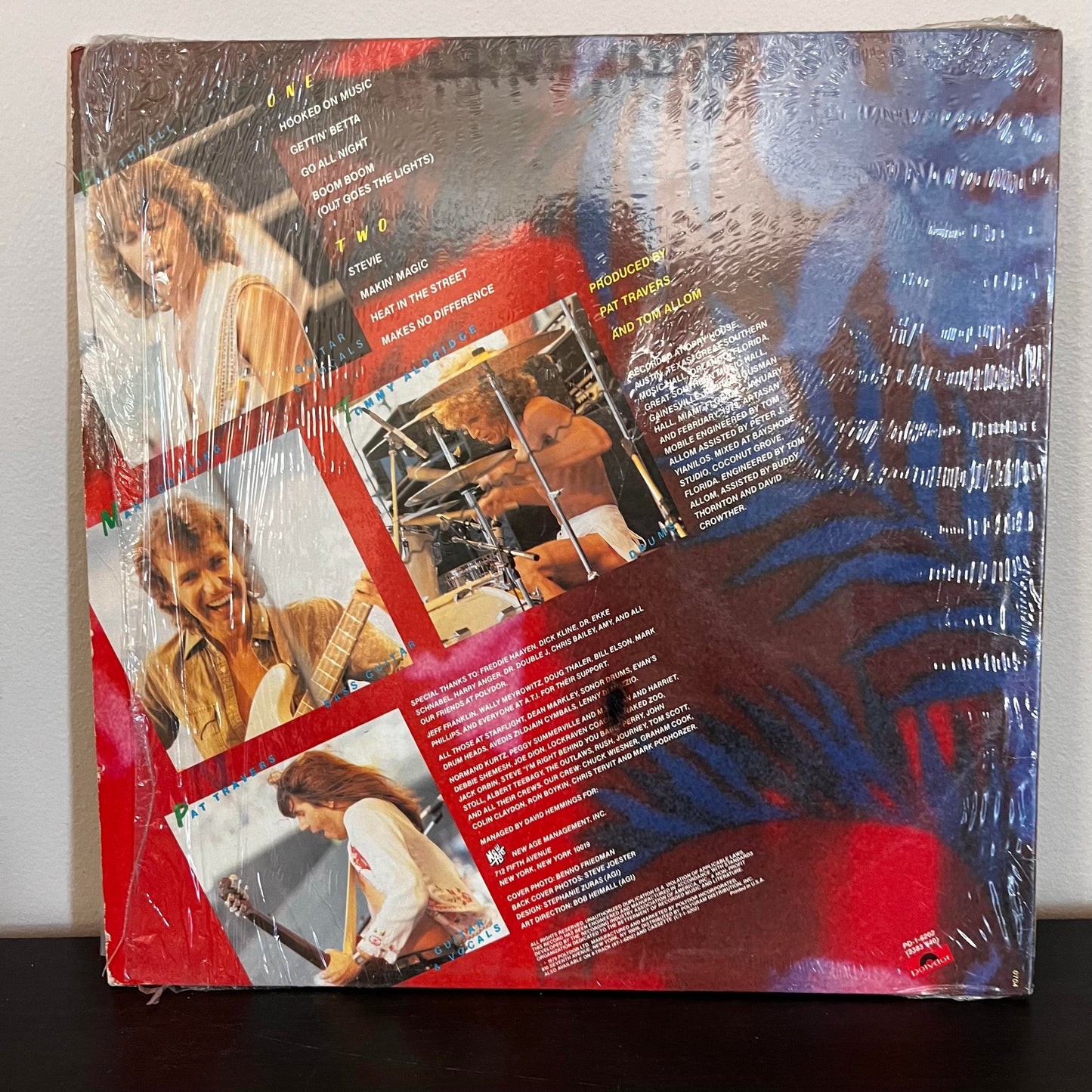 Pat Travers Band Live! Go For What You Know Used Shrink PD-1-6202 Vinyl