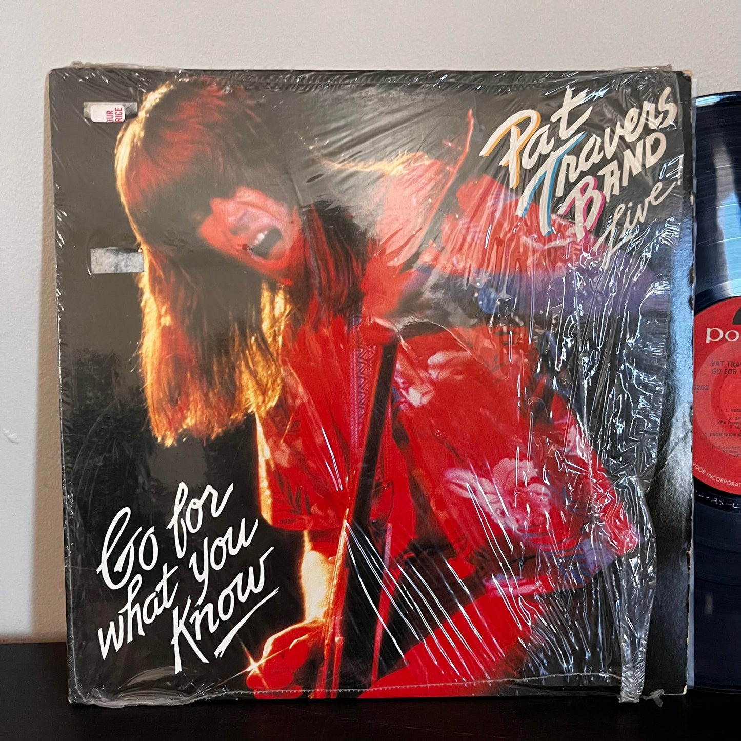 Pat Travers Band Live! Go For What You Know Used Shrink PD-1-6202 Vinyl