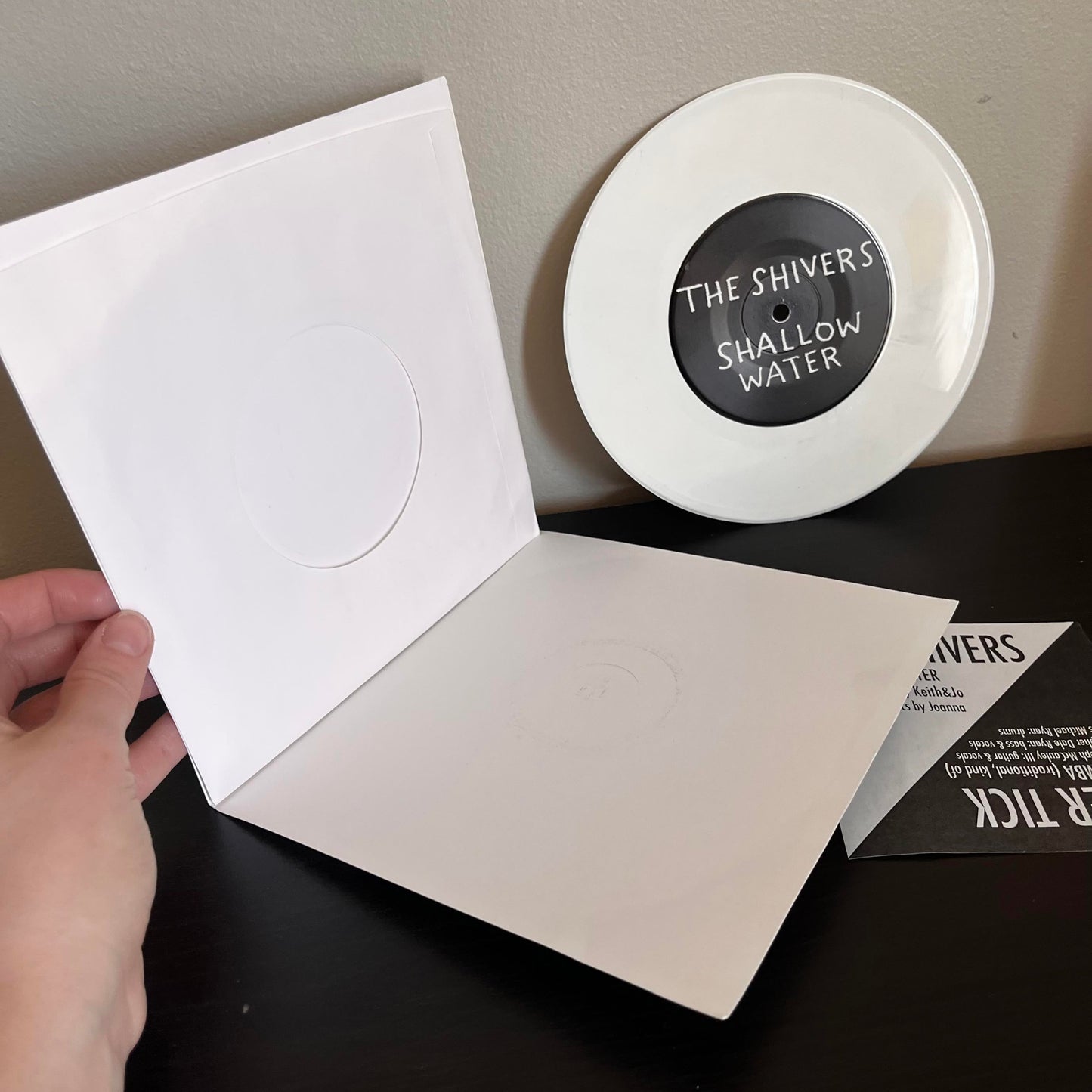 Deer Tick | The Shivers – La Bamba / Shallow Water 7" White Vinyl 2009 NN14