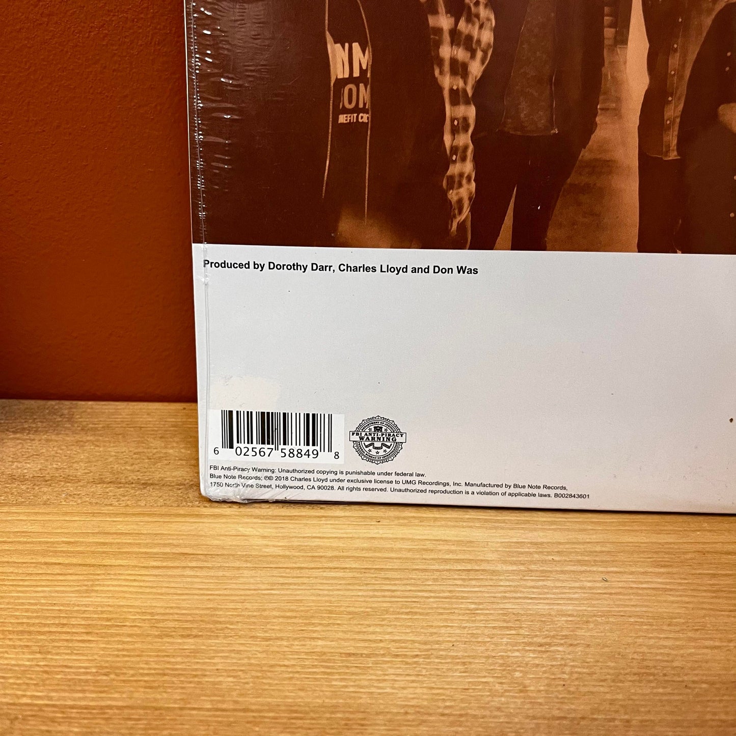 Vanished Gardens - Charles Lloyd & The Marvels + Lucinda Williams Blue Notes New Sealed Mint 2018