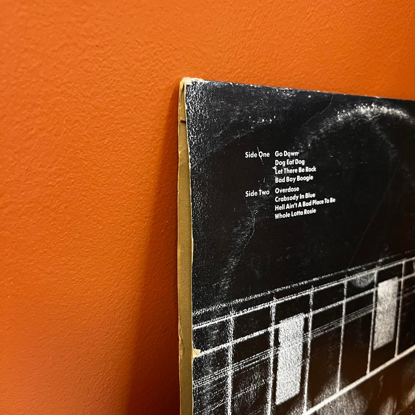 AC/DC Let There Be Rock Australia Red Label Pressing APLP.022 Used VG