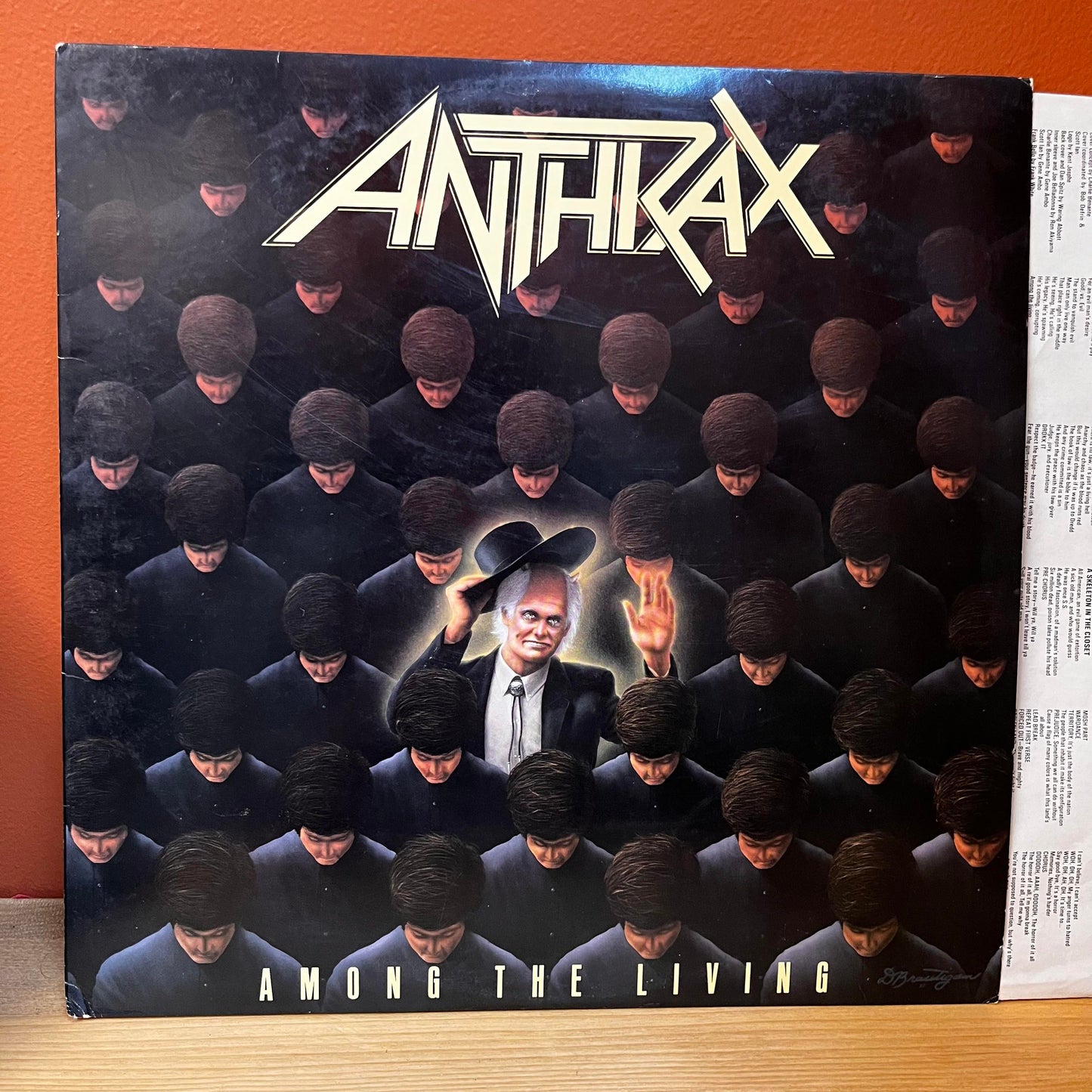 Anthrax Among The Living Club Edition R 114754 Used VG+ Vinyl