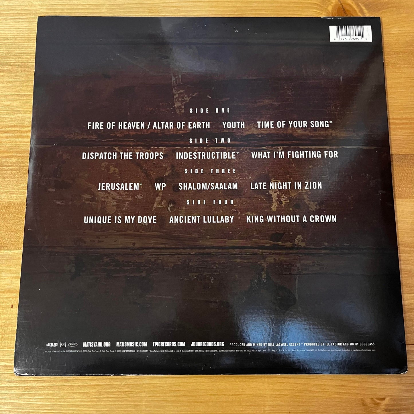 Youth - Matisyahu Limited Edition 180 gram Double LP Vinyl Used VG+