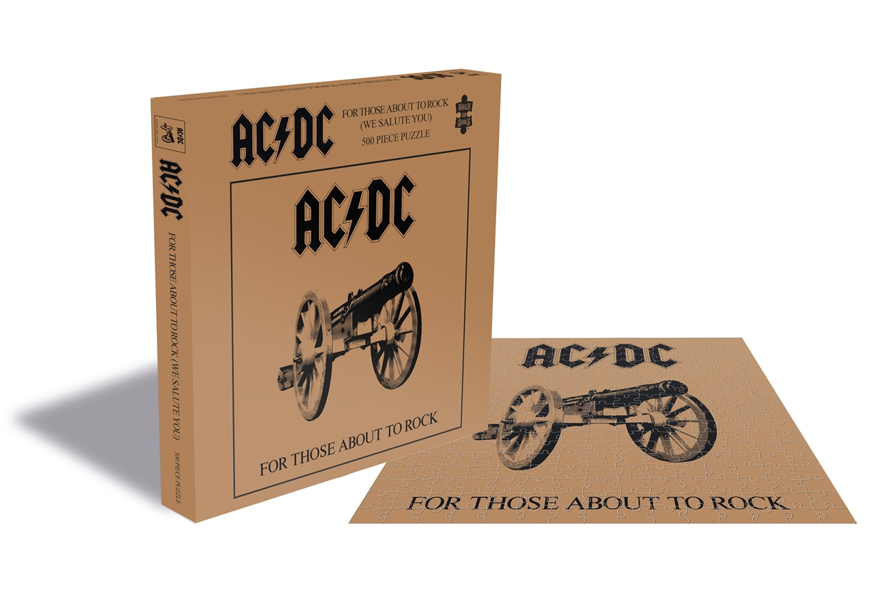 For Those About To Rock (500 Piece Jigsaw Puzzle)