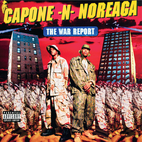 The War Report (Clear Vinyl with Red & Blue Splatter Vinyl) - Capone-N-Noreaga (Vinyl)
