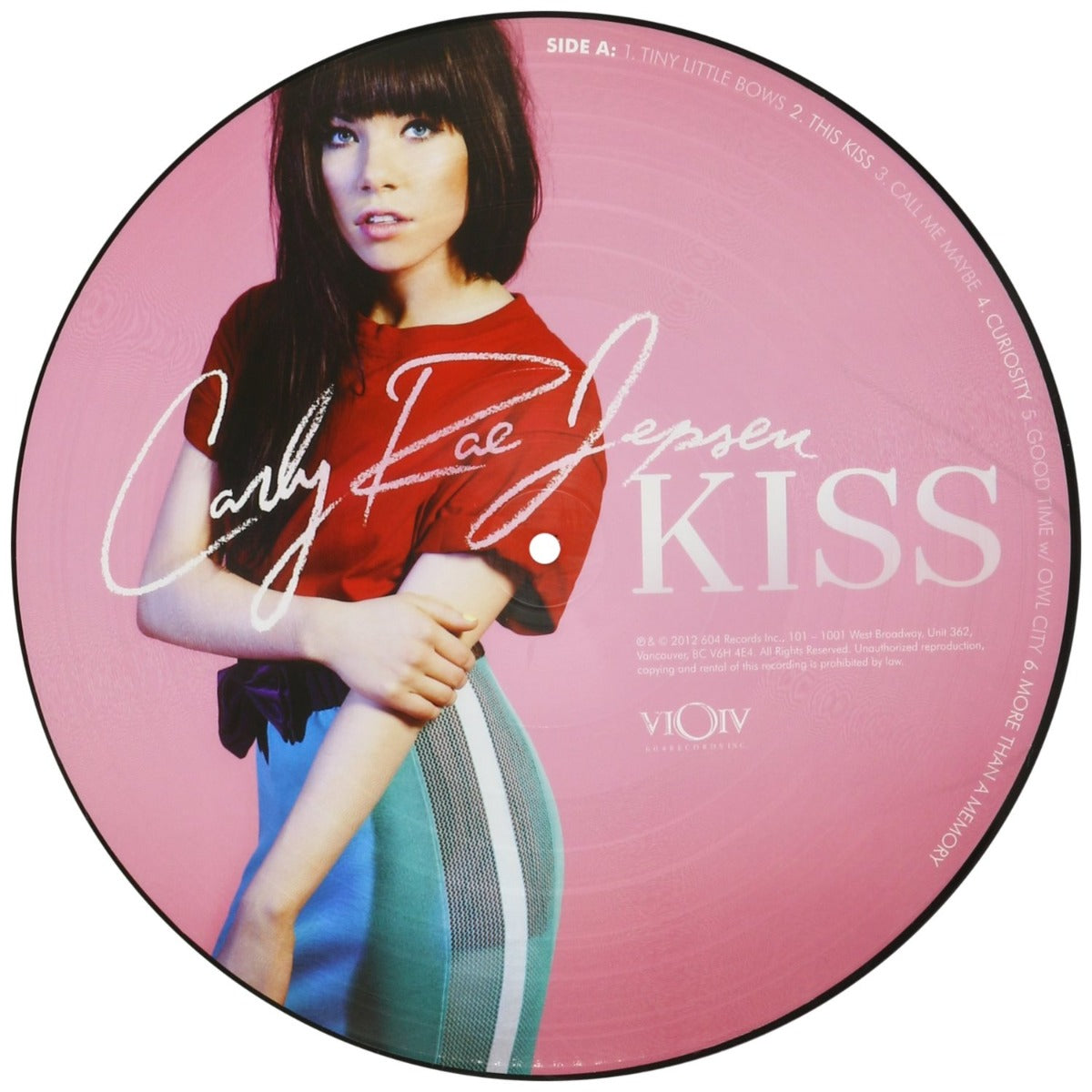 Kiss - Carly Rae Jepsen (Vinyl) (Import Picture Disc)