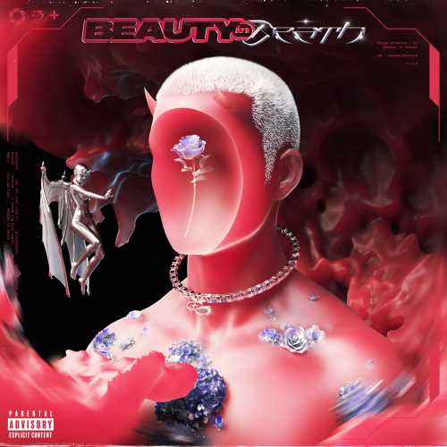 Beauty In Death - Chase Atlantic (Vinyl) (Clear with Red Blobs)