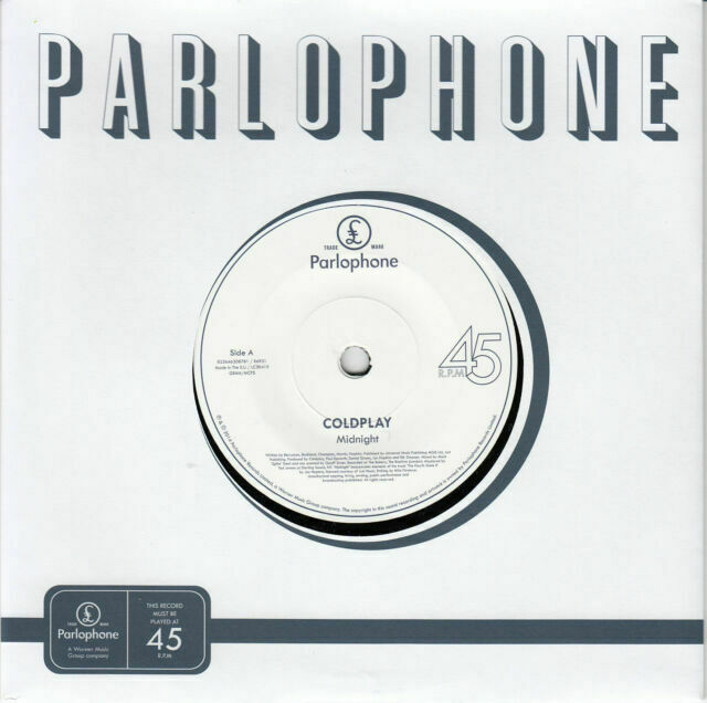 Midnight - Coldplay (Vinyl Single)