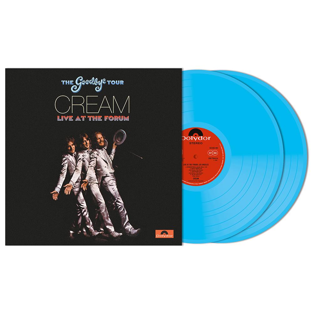 Goodbye Tour: Live 1968 (Blue) - Cream (Vinyl) (Colored) (Limited Edition)