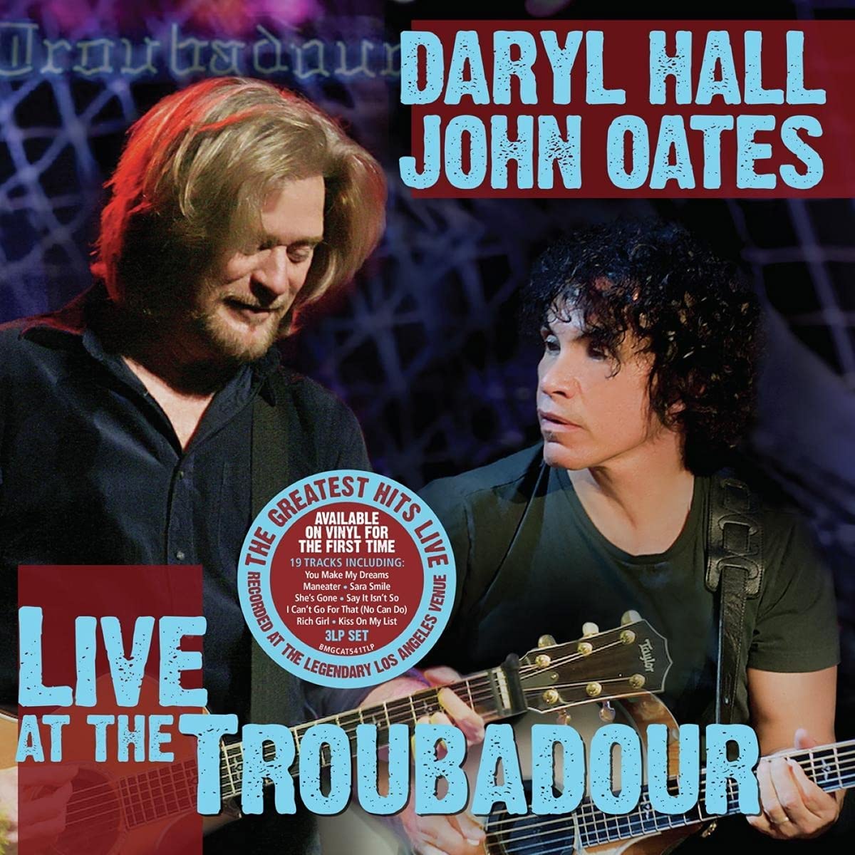 Live At The Troubador - Daryl Hall & John Oates (Vinyl)
