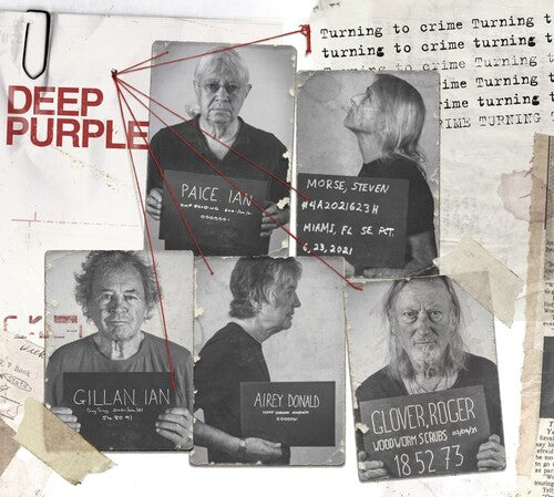 Turning To Crime - Deep Purple (Vinyl) (Limited Edition Crystal Clear)