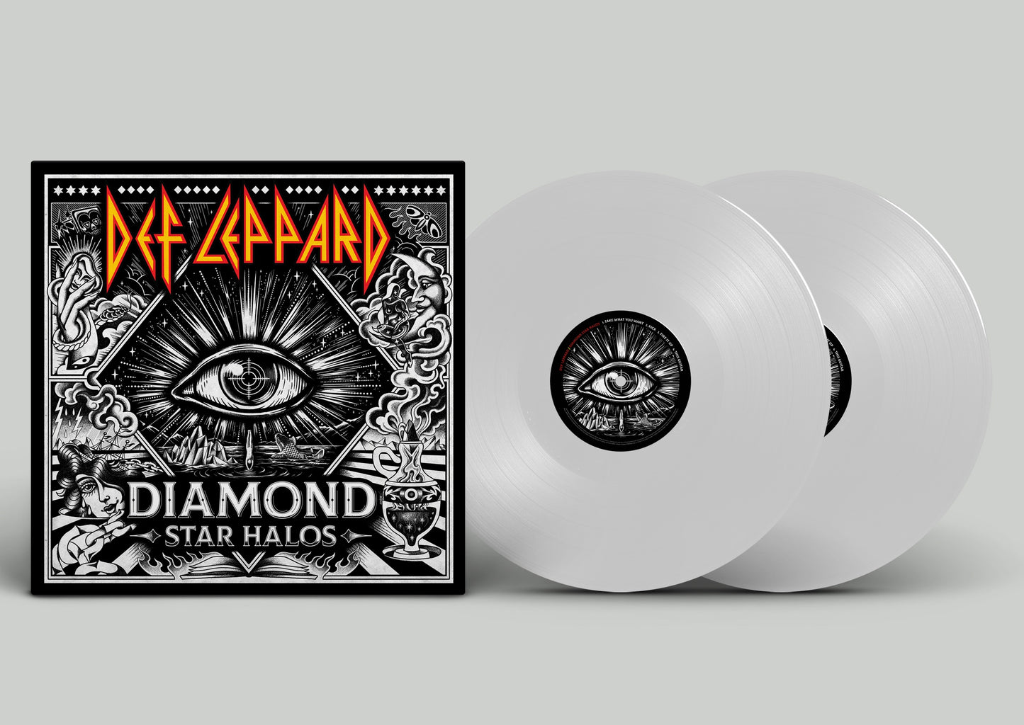 Diamond Star Halos - Def Leppard (Vinyl) (Indie Exclusive Limited Edition Clear)