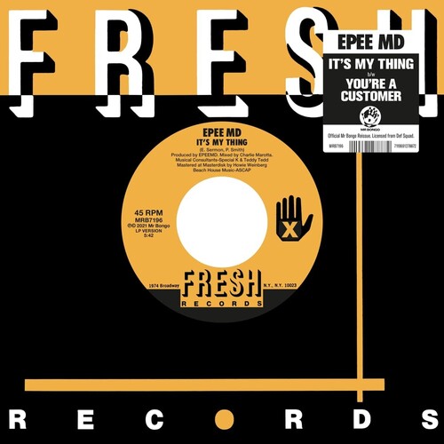 It's My Thing / You're A Customer - Epmd (Vinyl)