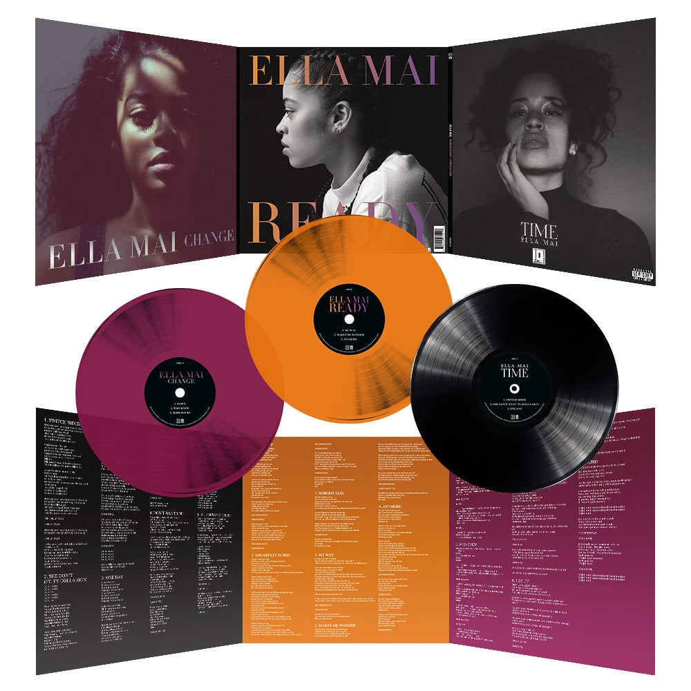 Time Change Ready - Anniversay Vinyl - Ella Mai (Black LP/Violet LP/Orange)