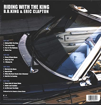 Riding With The King: 20th Anniversary Edition - Eric Clapton (Vinyl) (Indie Exclusive Limited Edition Blue)
