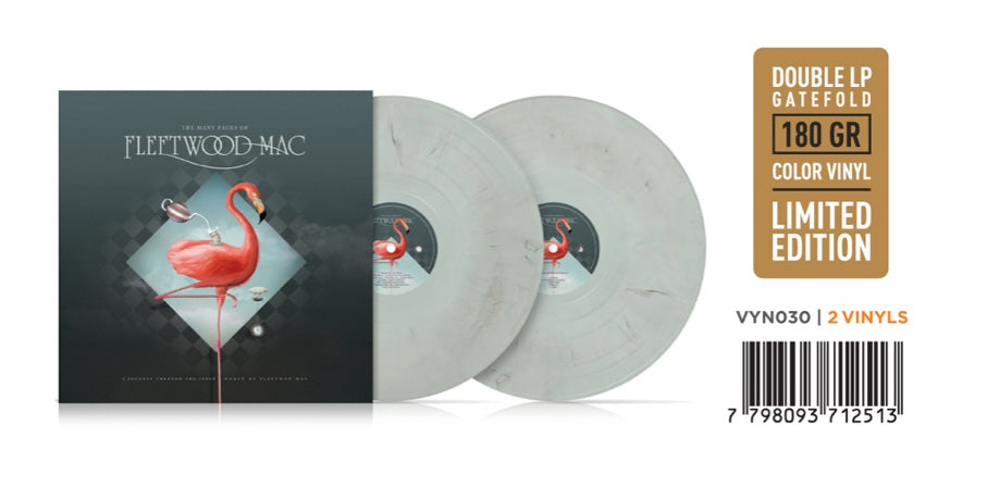 THE MANY FACES OF FLEETWOOD MAC (2LP GATEFOLD CLEAR MARBLE VINYL)