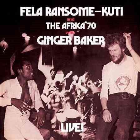 Fela Live With Ginger Baker - Fela Kuti (Vinyl) (Download Included)