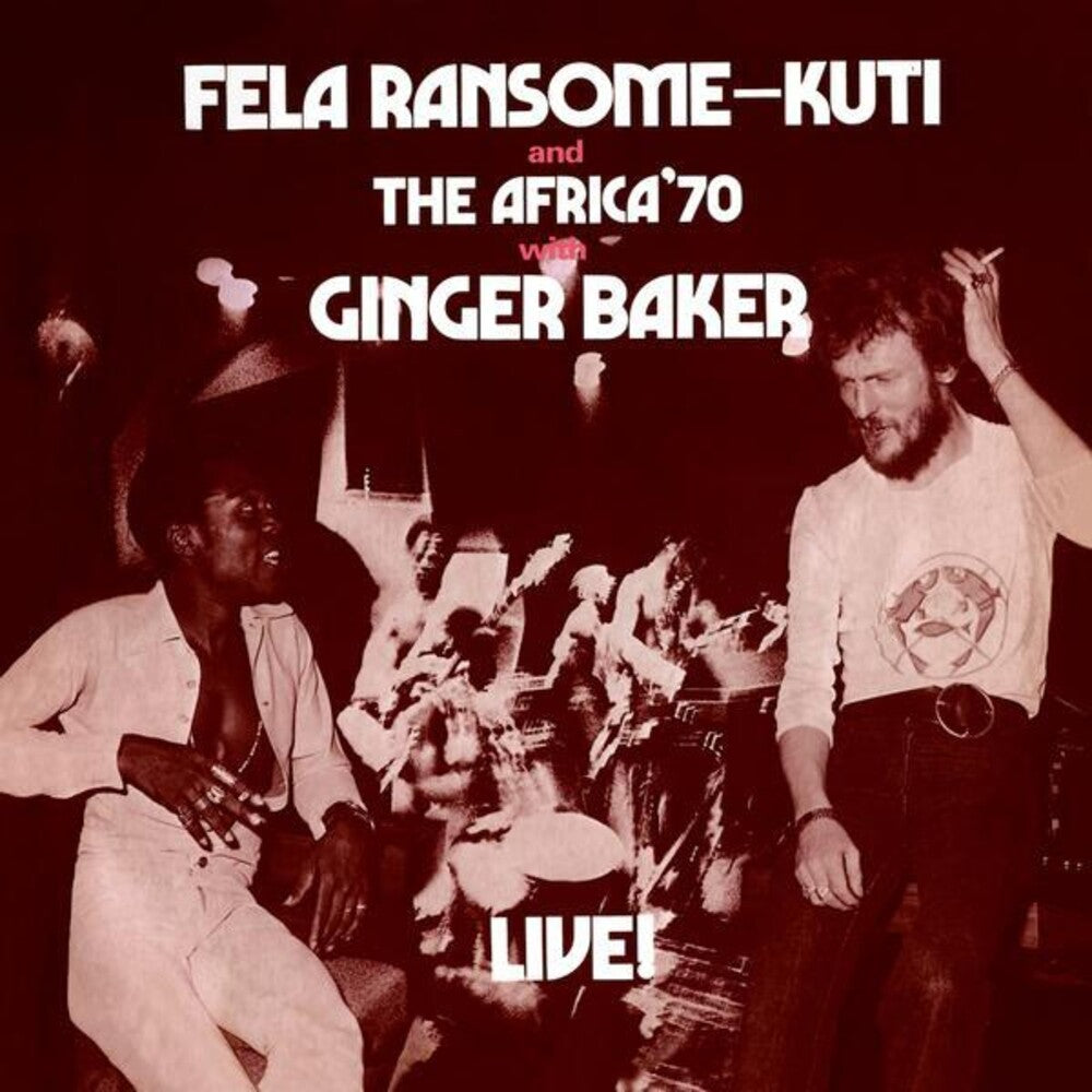 Fela Live With Ginger Baker (Colored Vinyl, Red, Gatefold LP Jacket) (2 Lp's)
