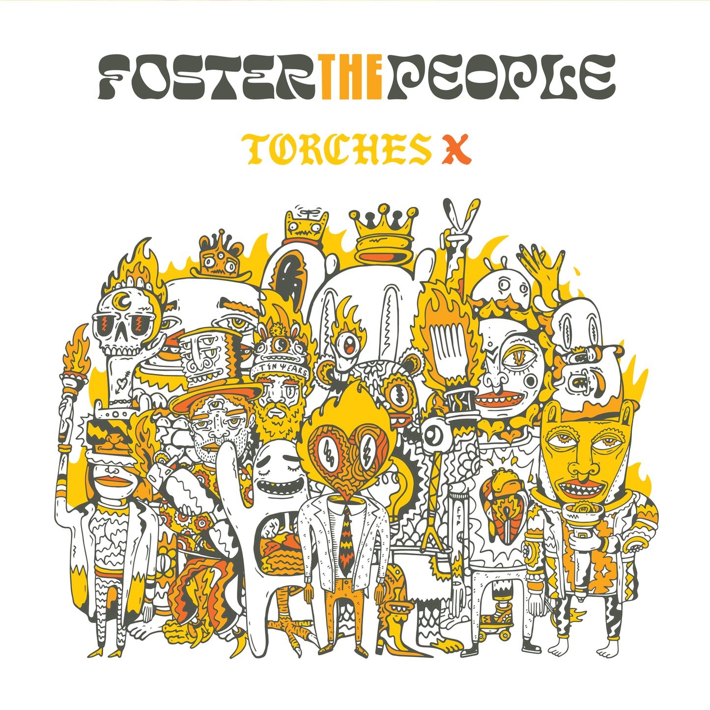 Torches X - Foster The People (Vinyl) (Deluxe Edition Orange)
